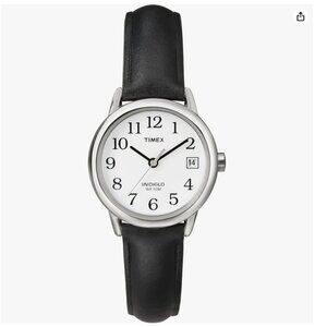 Brand New Working Timex Women's Easy Reader Watch in Black and Silver